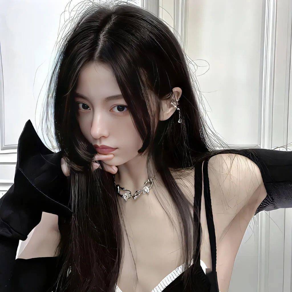 头像 | 黑色高冷?女生头像 676767