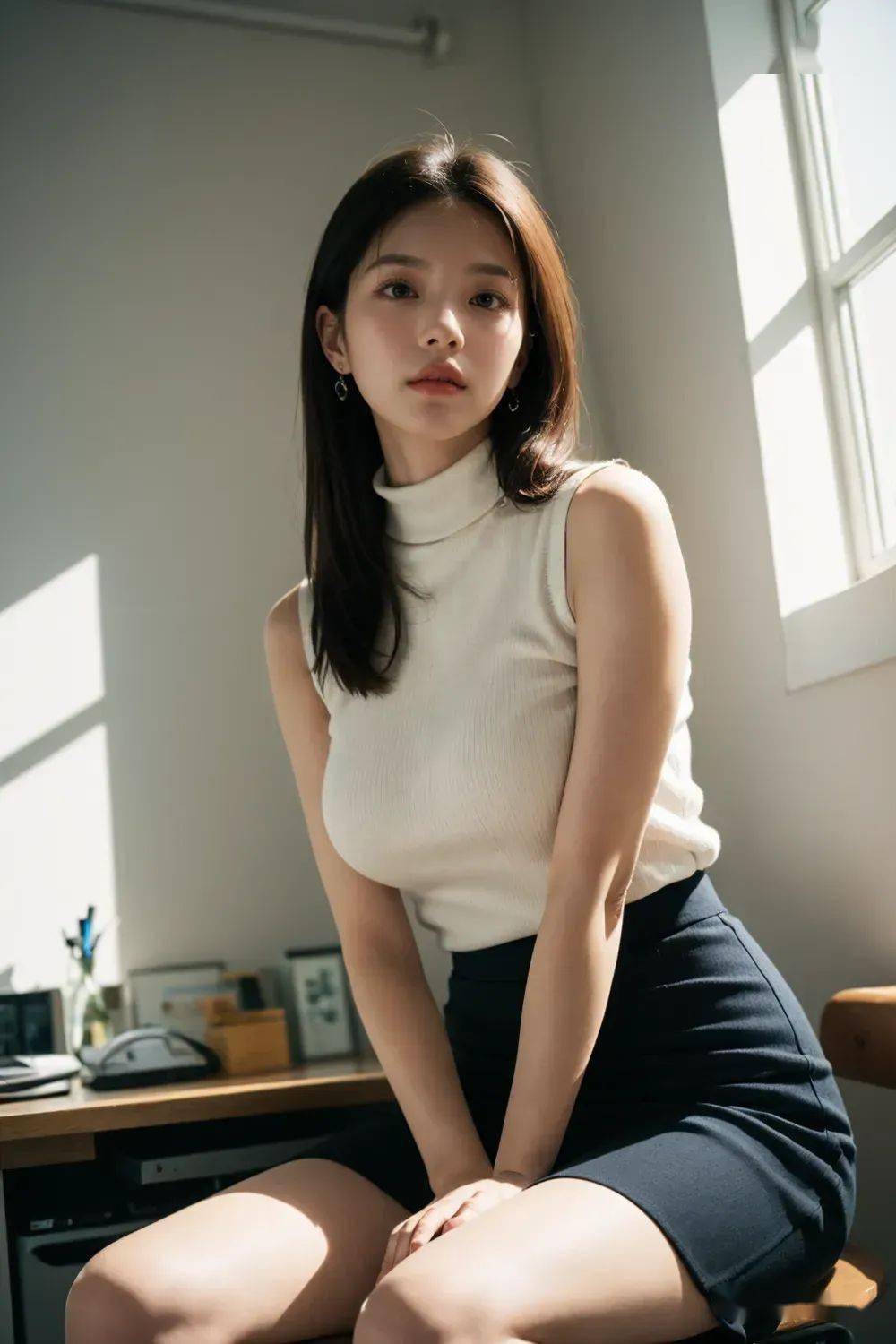 阳光的美女老师_技术_lora_大川