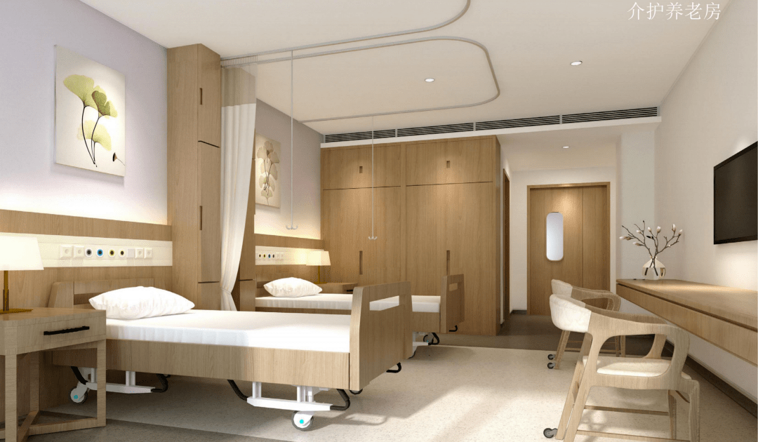 ▲介护养老房效果图▲夫妻养老房效果图怎么样是不是很期待呢？来源：东