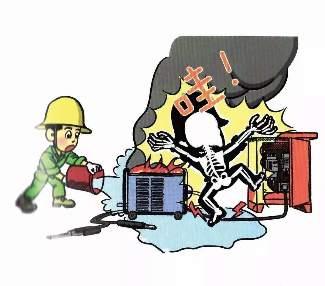 100张违章漫画,比培训更有效!_作业_进行_工作