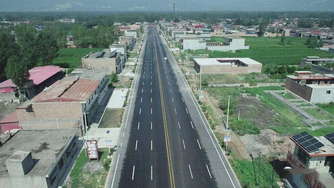 【乡村振兴】襄汾县襄陵镇:38米路的"美丽蝶变"_全镇_文化_道路