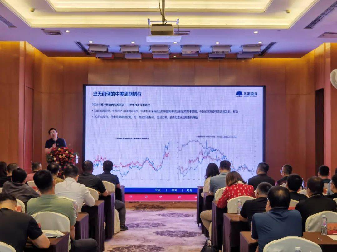 紧接着,上海久期投资合伙人吴旭吴总,发表了《史无前例的中美周期错位