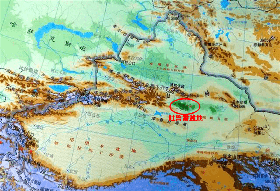 微专题:吐鲁番盆地