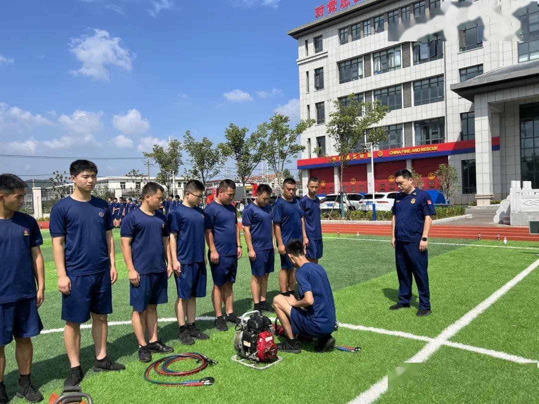 海州消防圆满完成专职消防员初级职业技能鉴定体能技能考核工作_救援