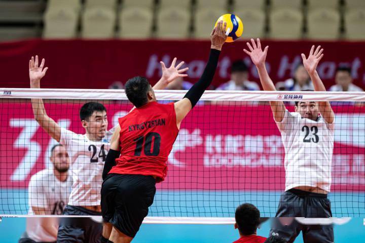 杭州亚运会男排绍兴赛区首赛开打_比赛_男子_排球