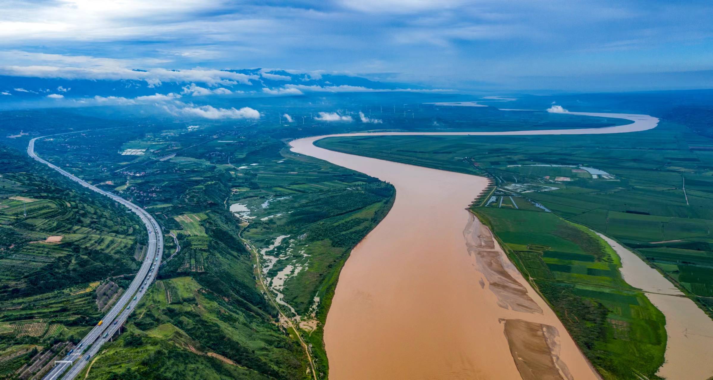 新时代中国调研行·黄河篇|绿映"幸福河" 共唱"幸福歌"——我国着力