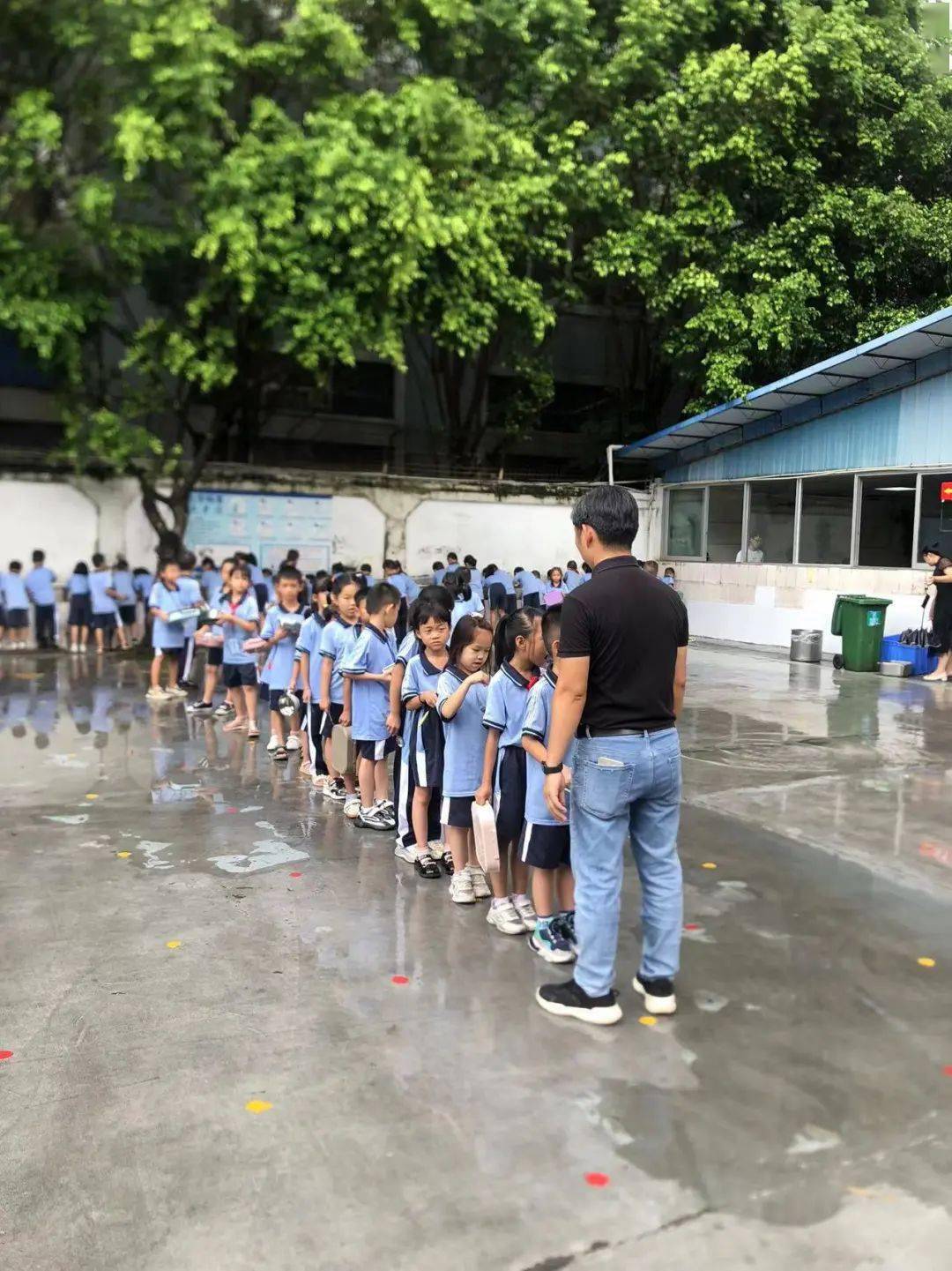 【集团|开贤】享受慢教育,静待花开时(一)——养成教育之文明排队