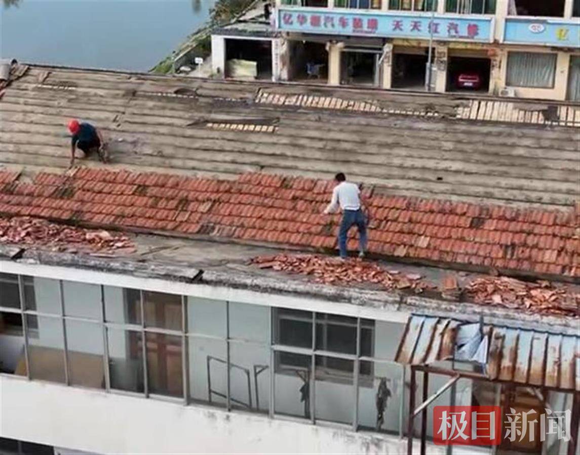 救灾重建进行时——直击风灾过后的宿迁大兴镇_龙卷风_高依依_儿子