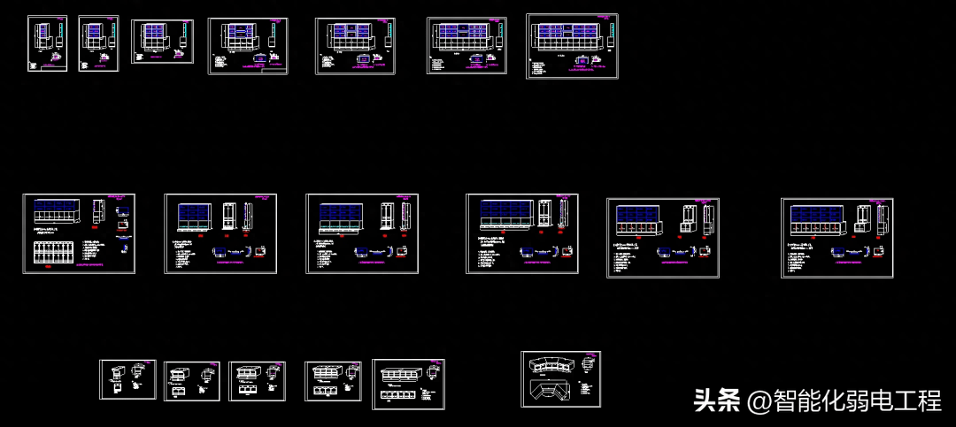 及操作台安装大样图,cad格式,22张图