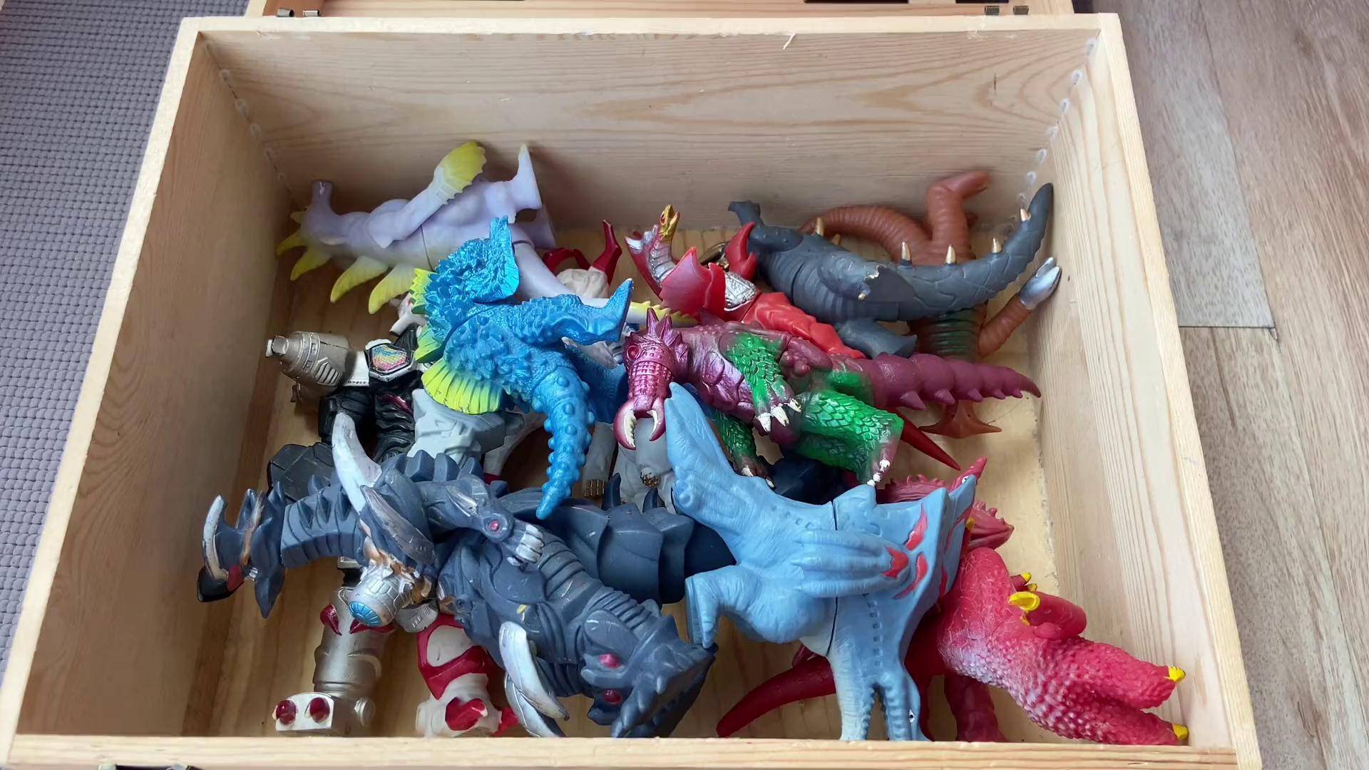 怪兽玩具大合集,盖内加古 金古博拉 格斯拉王 双头鸟 美尔巴