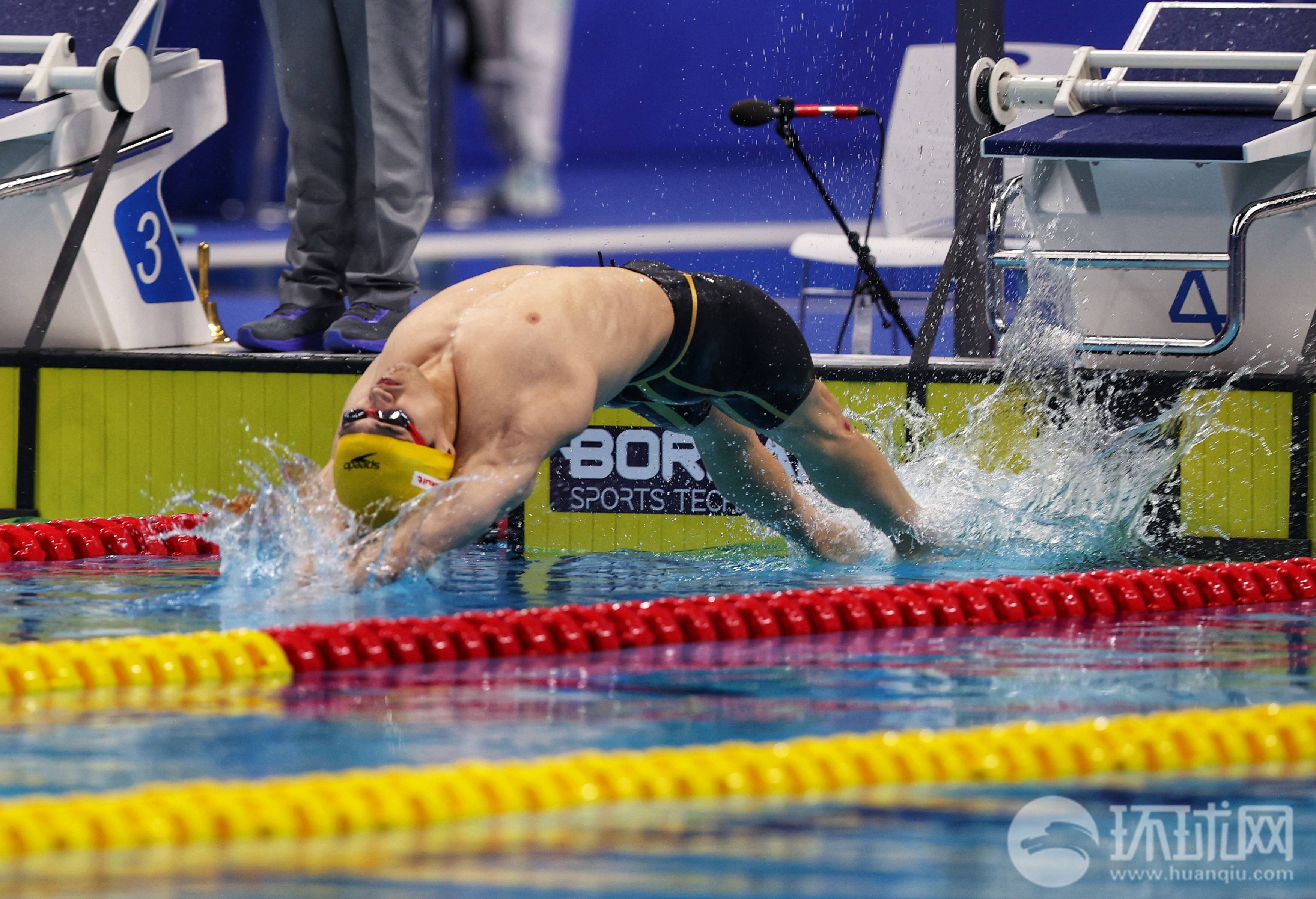 【图集】徐嘉余夺得杭州亚运会游泳男子100米仰泳金牌