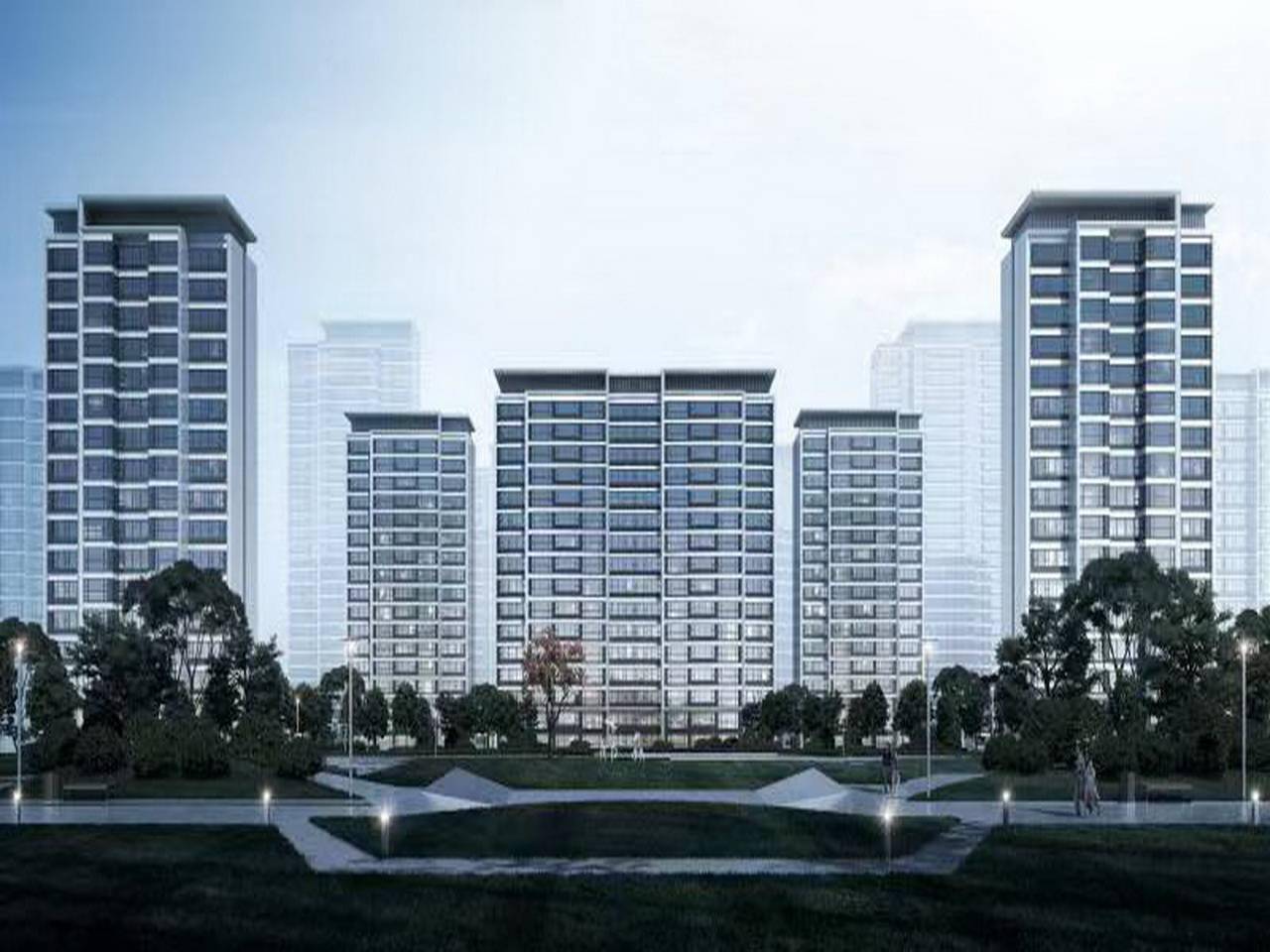 项目介绍| 河西城投华润天津瑞府主力户型为104~169㎡_津门_置地_作品