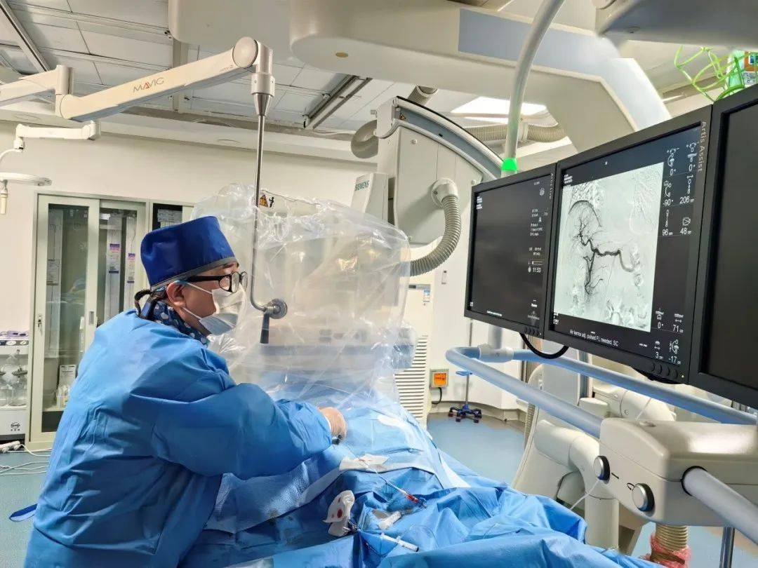 市人民医院首次开展脾动脉栓塞术治疗脾功能亢进_患者_北京_白细胞