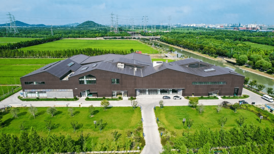 丰收季到来,在松江小昆山现代工业园区,占地1万平方米,日加工能力达