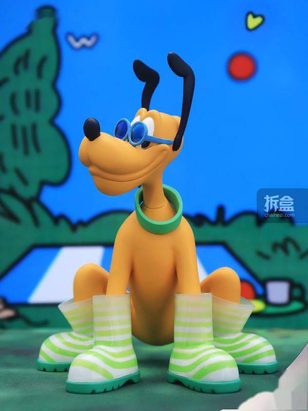 morstorm魔力风暴 迪士尼周年系列雨靴布鲁托潮玩手办_官方_高约_尺寸