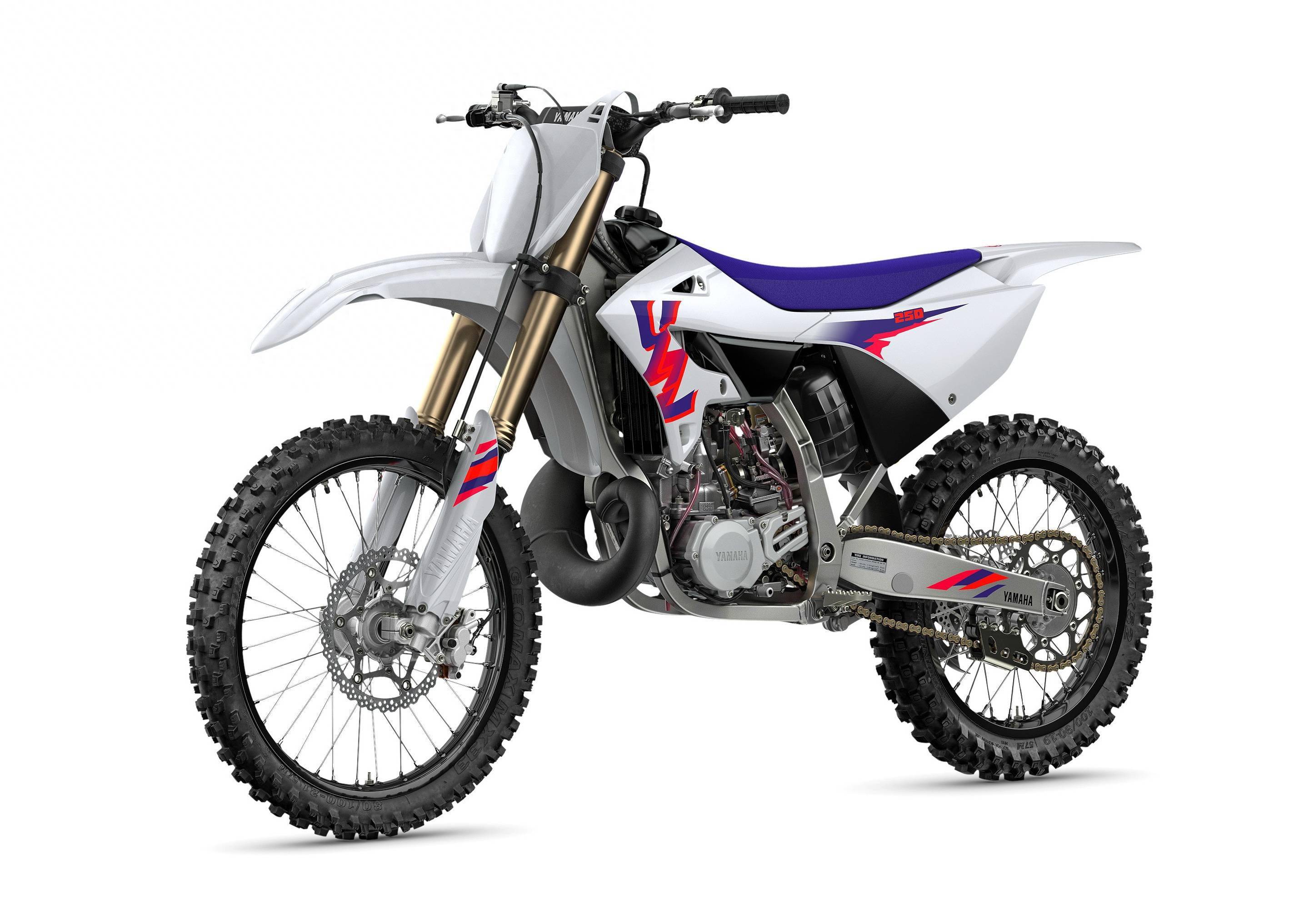 yamaha 2024 yz250lc 五十周年纪念版越野赛车