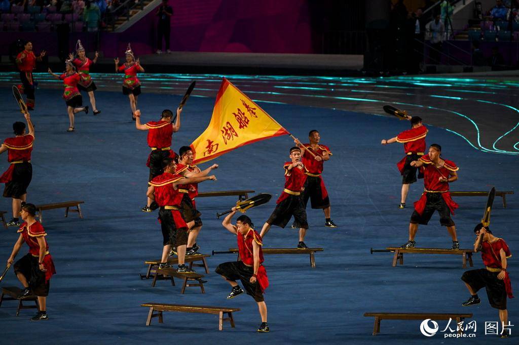 浙江非遗"南湖船拳"亮相亚运会_现场表演_嘉兴_文化