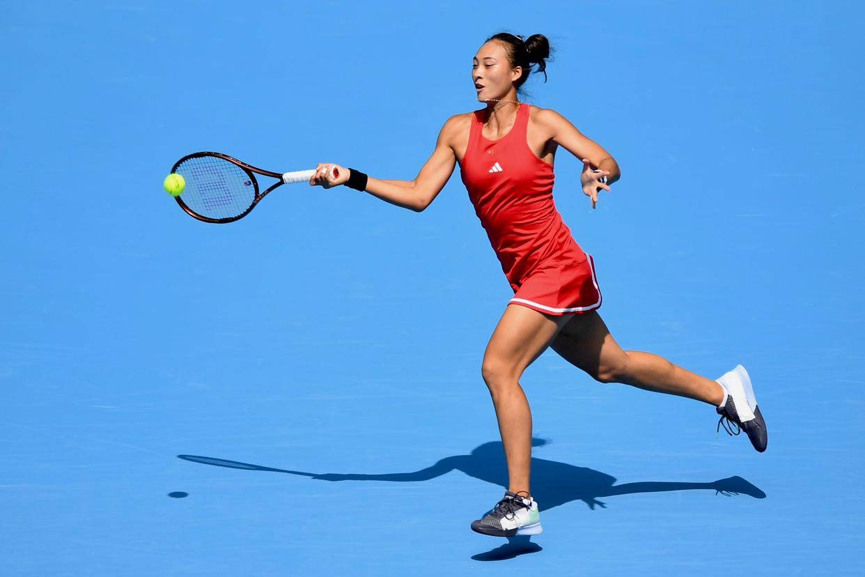 杭州亚运会|拿下网球女单冠军,郑钦文坦言亚运金牌意义不同_比赛_朱琳