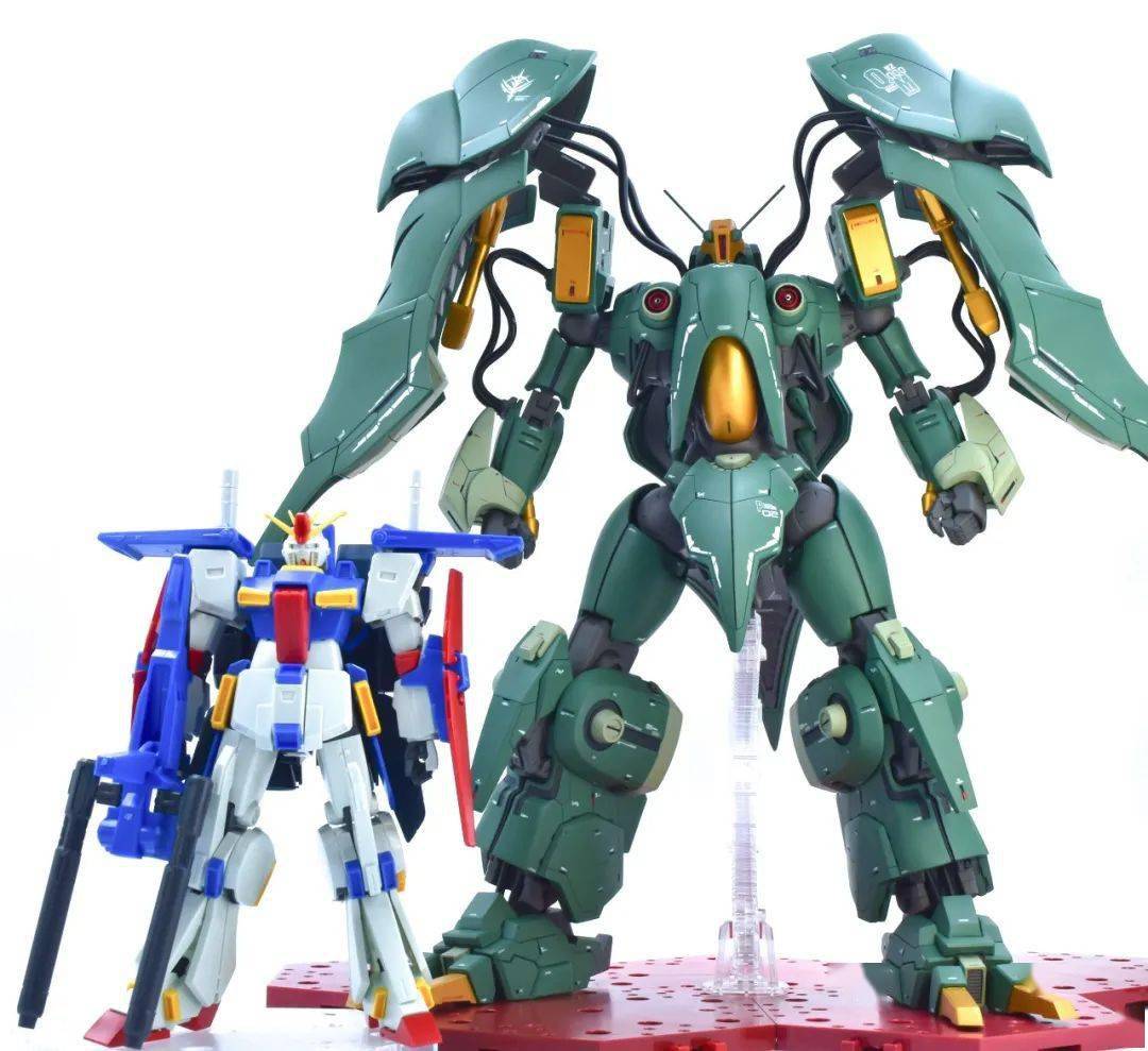 格雷米军的大型nt专用ms,1/144 葵曼沙制作_改造_零件_公众