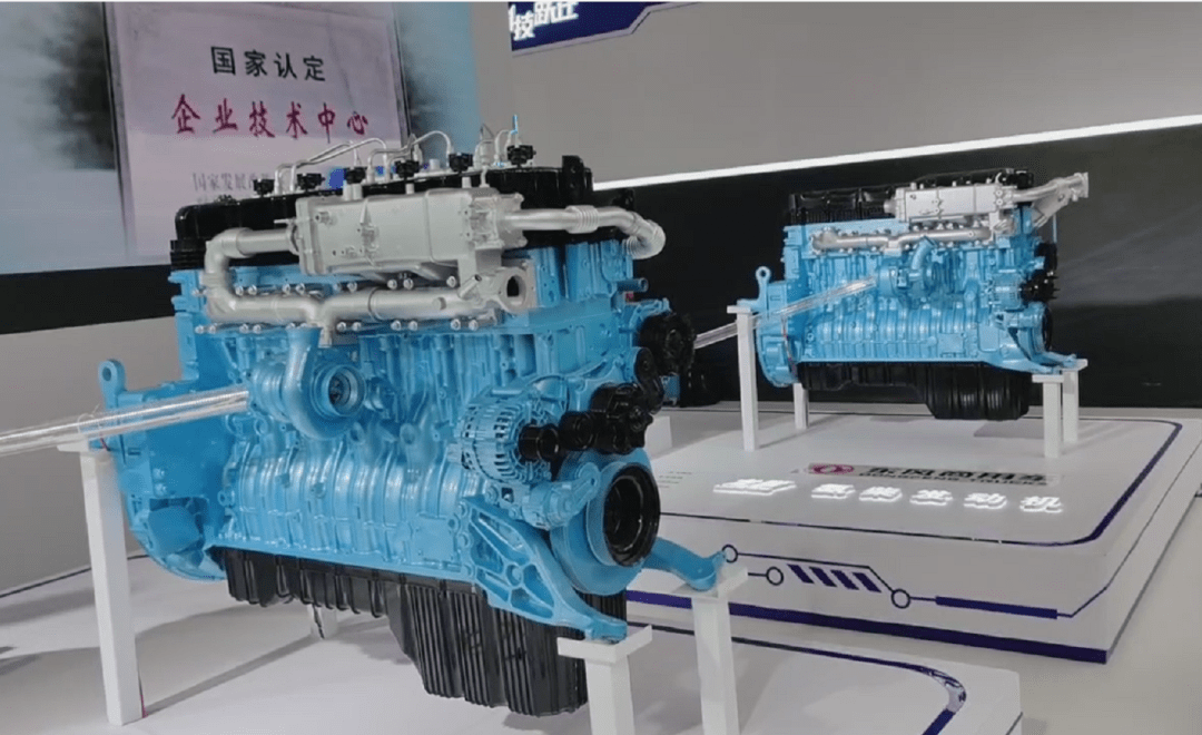 东风商用车氨柴发动机和氨氢发动机,从设计,试制,单品试验,整机集成
