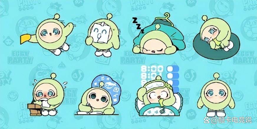 喜提新成员小绿,蛋仔派对伐木累又壮大,集齐七色蛋召唤神龙?