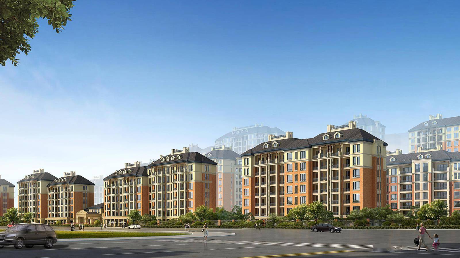 项目介绍| 中牟县绿城百合新城主力户型为108~195㎡_综合市场_大道