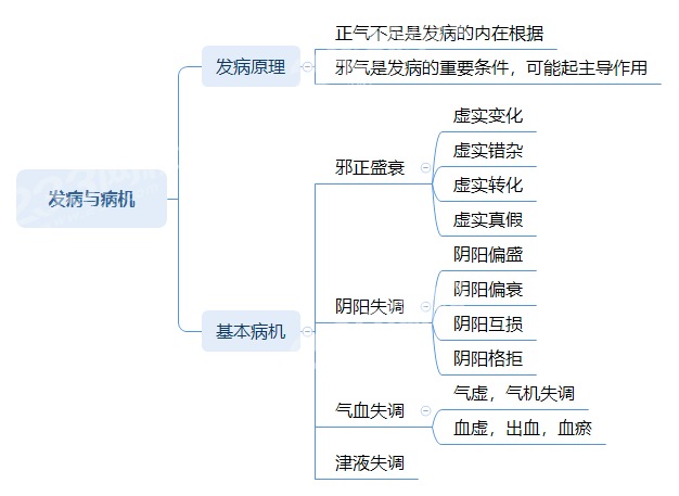 2023年执业药师《中药综合》重点笔记:发病与病机_变化_病变_功能