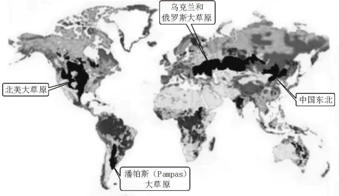 俄罗斯黑土地分布图图片