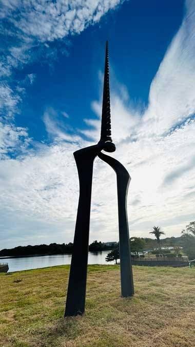 eva城镇纪念活动 长7米铸铁精致朗基努斯之枪亮相