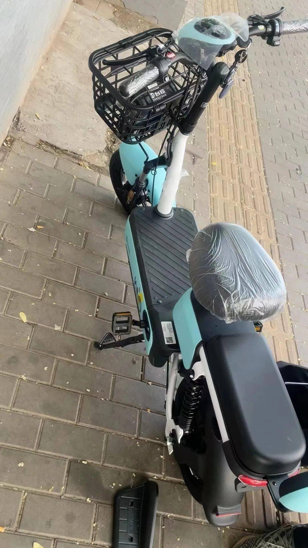 台铃电动车小乐多-g台铃小乐多电动车蓝色,48v20ah铅酸电池,续航60