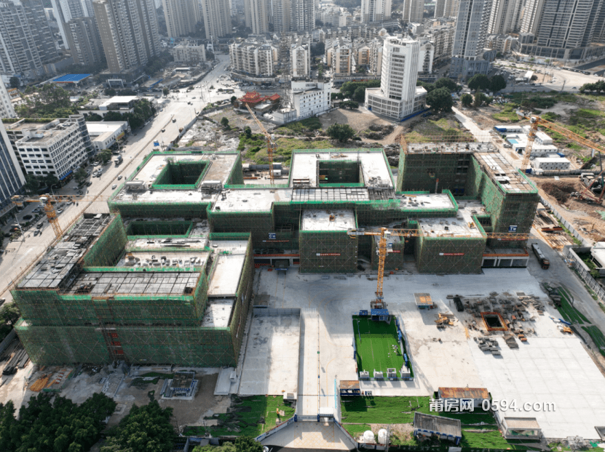 6.7亿！中山中学新校区教学全部封顶 2024年开学_莆田_项目_建设方