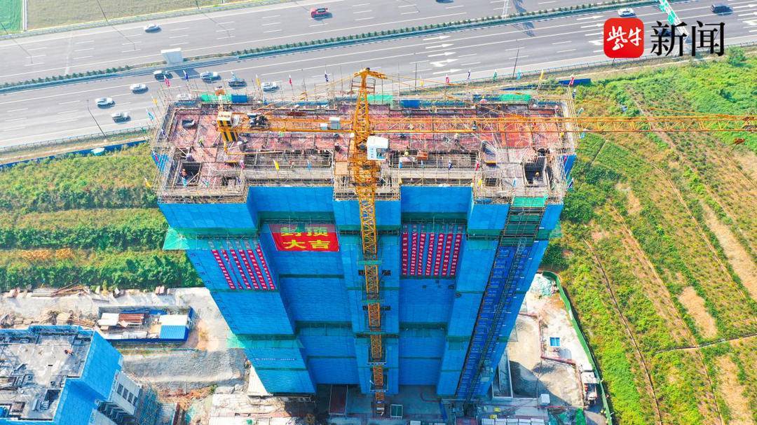 南京浦口海科新寓保障房项目首栋建筑封顶_建设_生活_面积