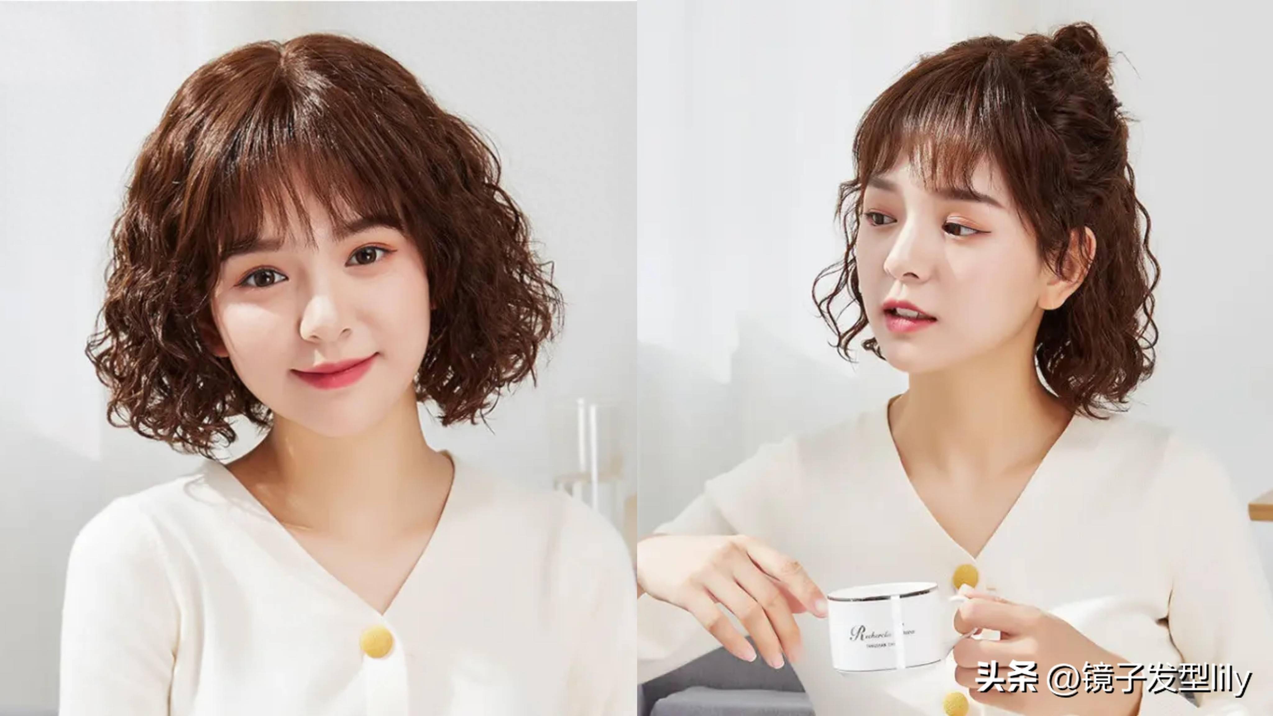 40 的女性别留长发了,这三种短发好看减龄,最后一种还很利落_发型_深