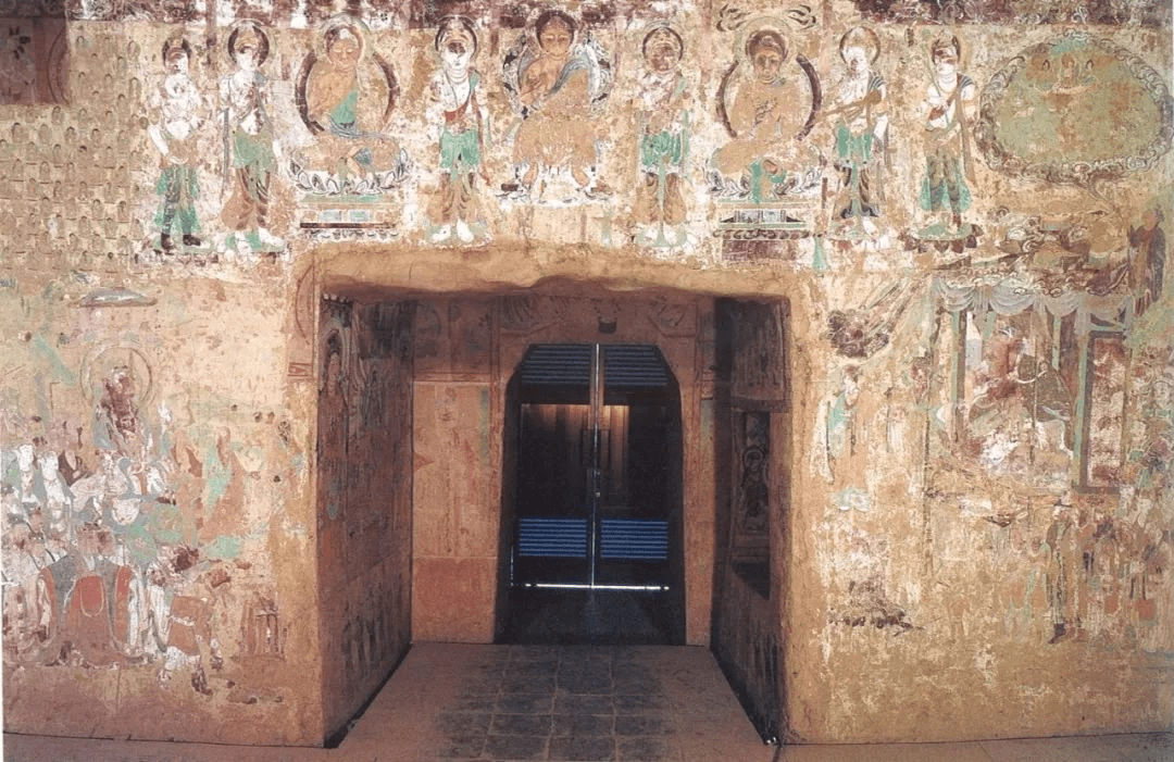 莫高窟220窟:绽放在敦煌的长安之花_洞窟_艺术_壁画