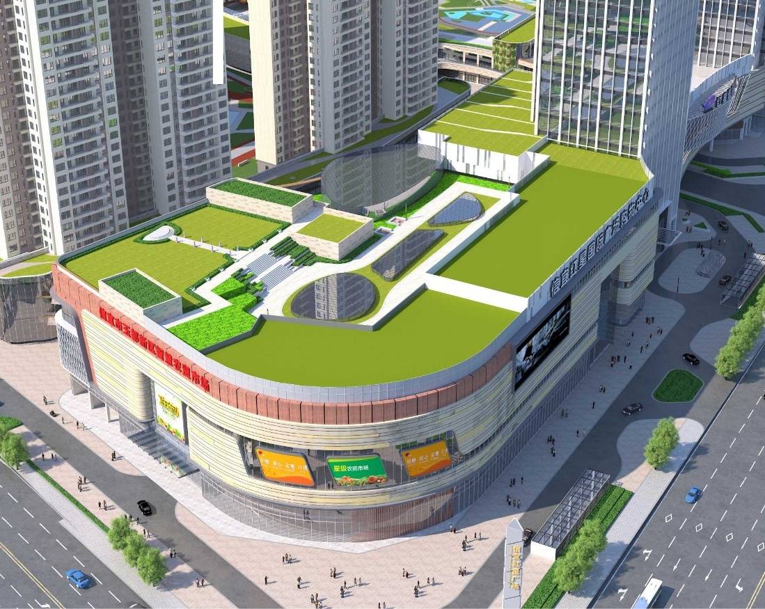 占地16000平方米,信宜玉都新区综合智慧农贸市场即将动工!