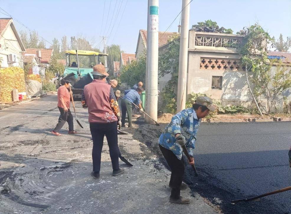 【向人民汇报】临朐石家河:铺就幸福路 旧貌换新颜_道路_沥青_美乡村