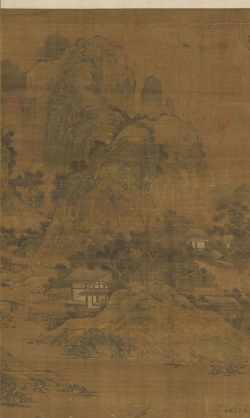 元 佚名《滕王阁图》_作品_国画_创作
