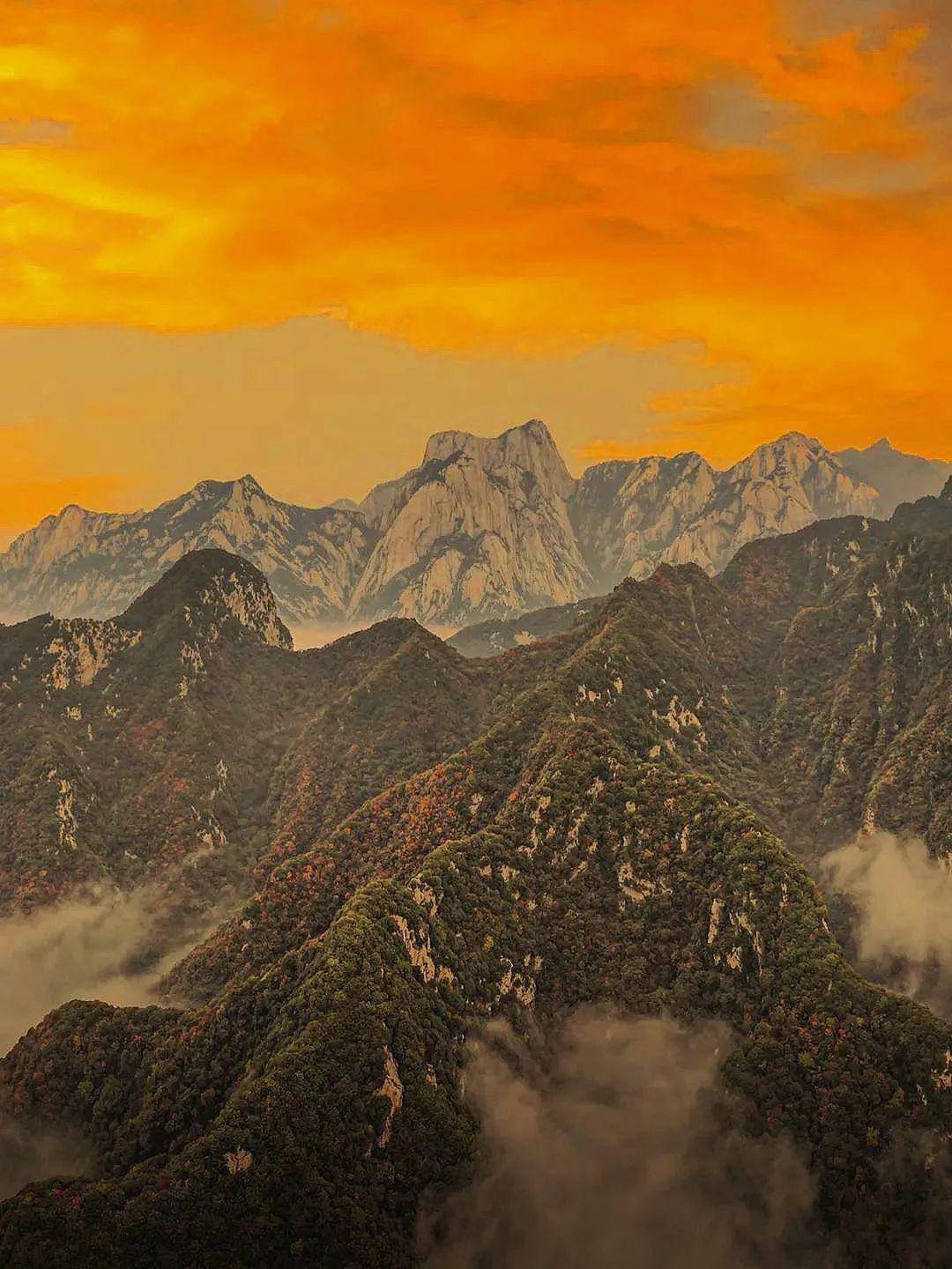 登华山,最全旅游攻略_索道_西峰_主峰