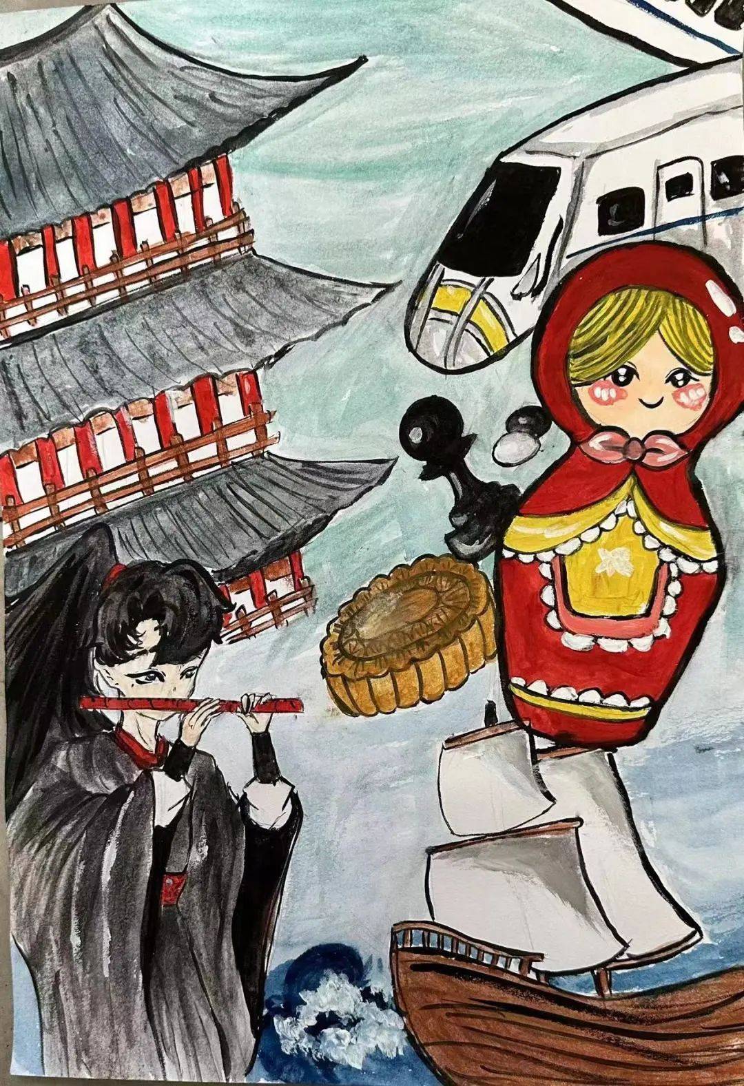 辅导教师:孟益奎张钰琪(北京市怀柔区第六小学)齐绘美好未来辅导教师