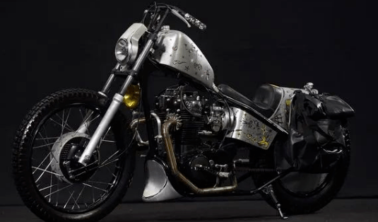 雅马哈xs650改装作品欣赏.