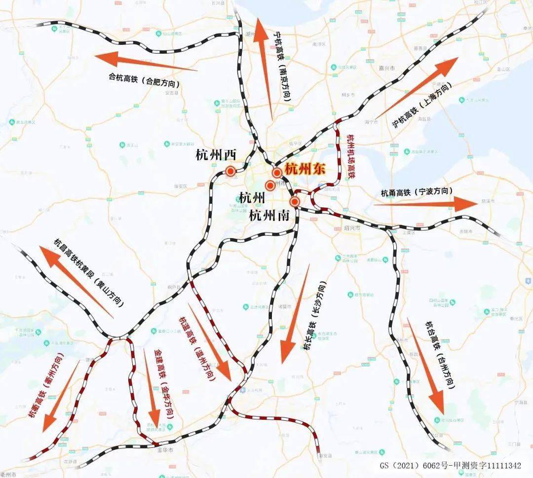 多條高鐵在杭州交會,去這些地方將更快!_建德_海寧_金華
