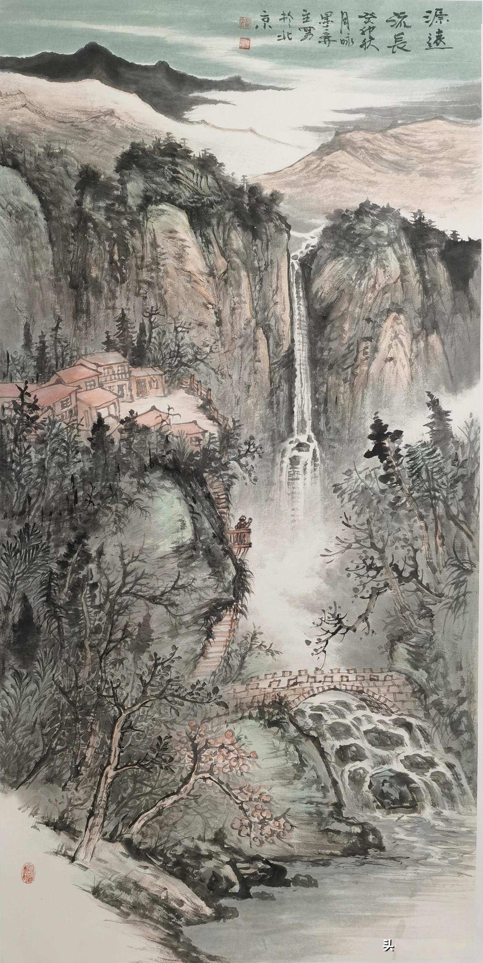 何咏,徽派山水画院院长,徽派山水画委员会副会长_作品_徽州_先生