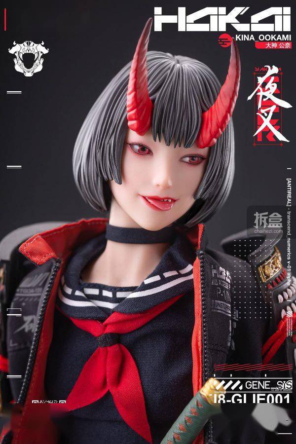 I8TOYS GHARLIERA 大神公奈大神莉月彩1/6可动人偶_搜狐网