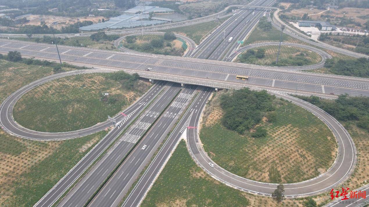 剑南大道和成都第二绕城高速公路实现互通_项目_双流_自由