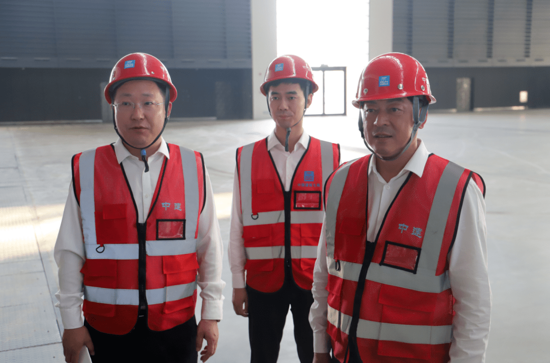 "信·赢"资讯丨中建七局副总经理李俊杰一行到中原国际会展中心项目