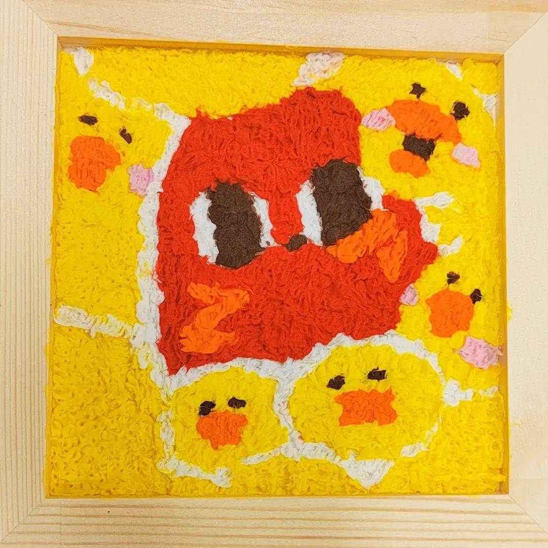 金融235班陶欣喆:本次纸浆画活动虽然只有短短的两