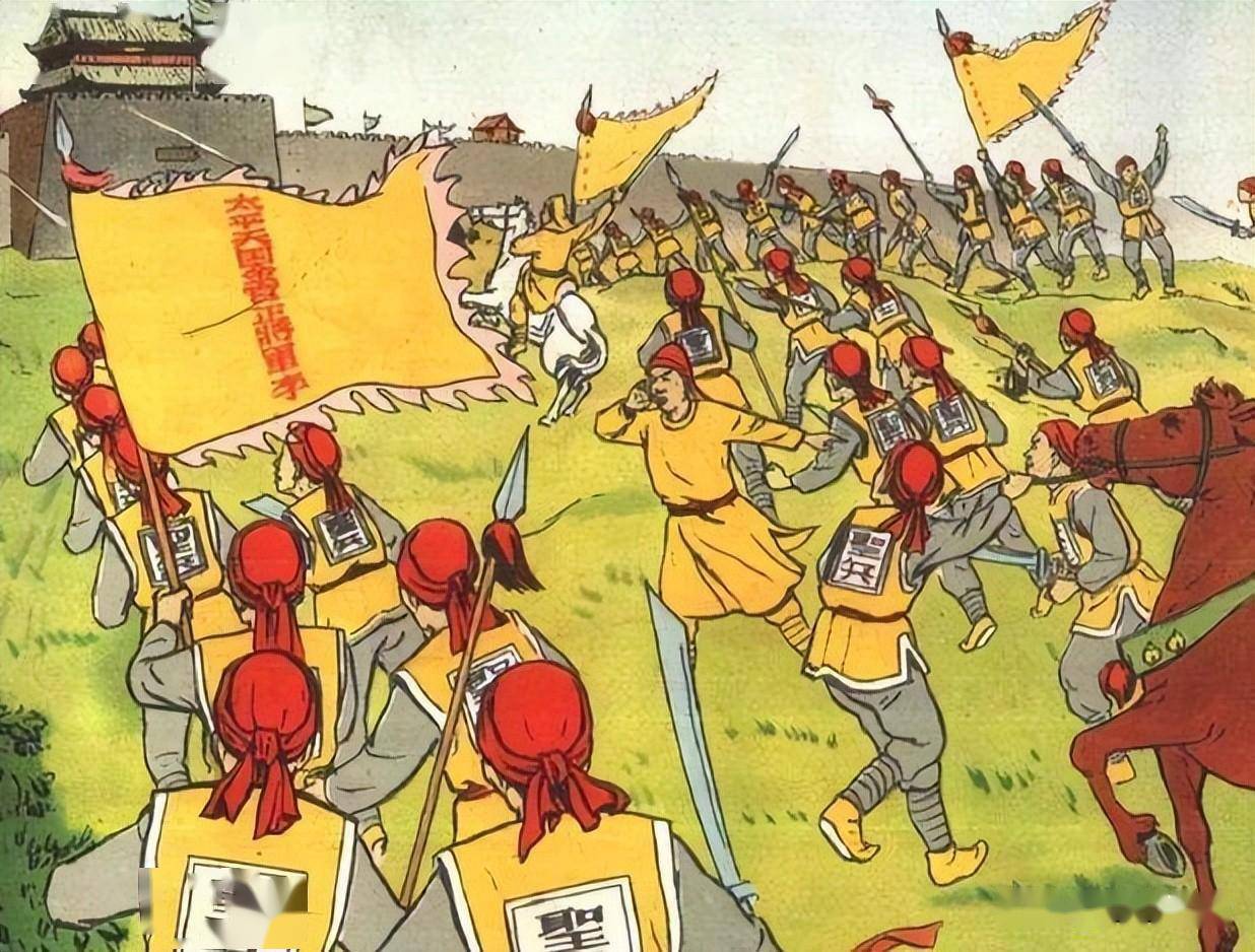 太平天国是孤军奋战,四面都是清军,此时南京的糟糕环境比朱元璋时代