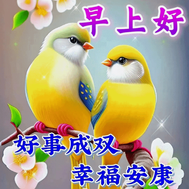 最新早安漂亮图片祝福 ~ 幸福如意,快乐满满!_问候_平安_缘分