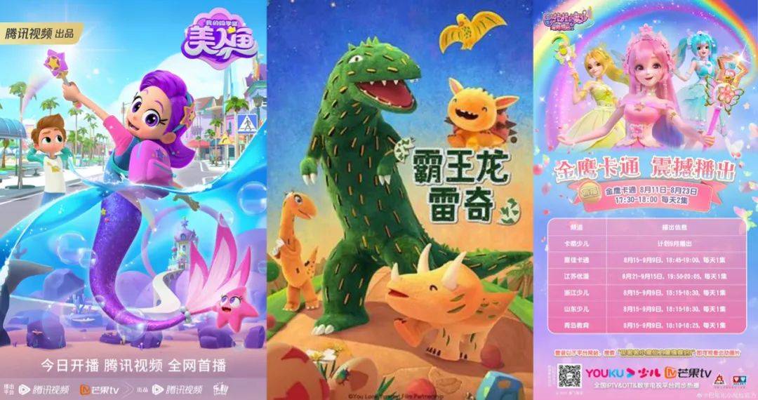 2023q3:"优爱腾芒"上新百部少儿动画,谁是赢家?_平台_作品_优酷