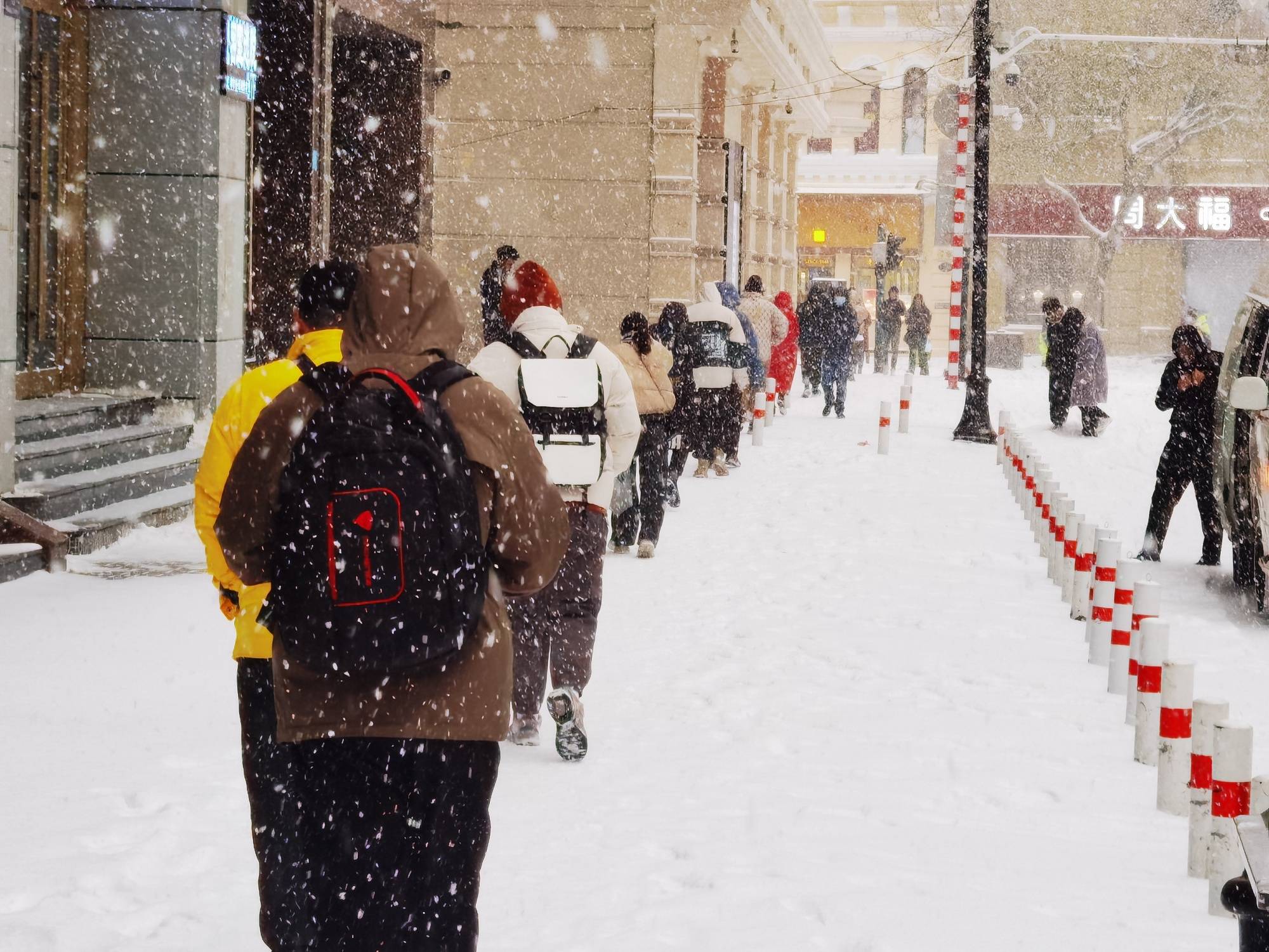 组图直击|大暴雪！黑龙江哈尔滨鹤岗等多地降雪猛烈-第4张图片-太平洋在线下载